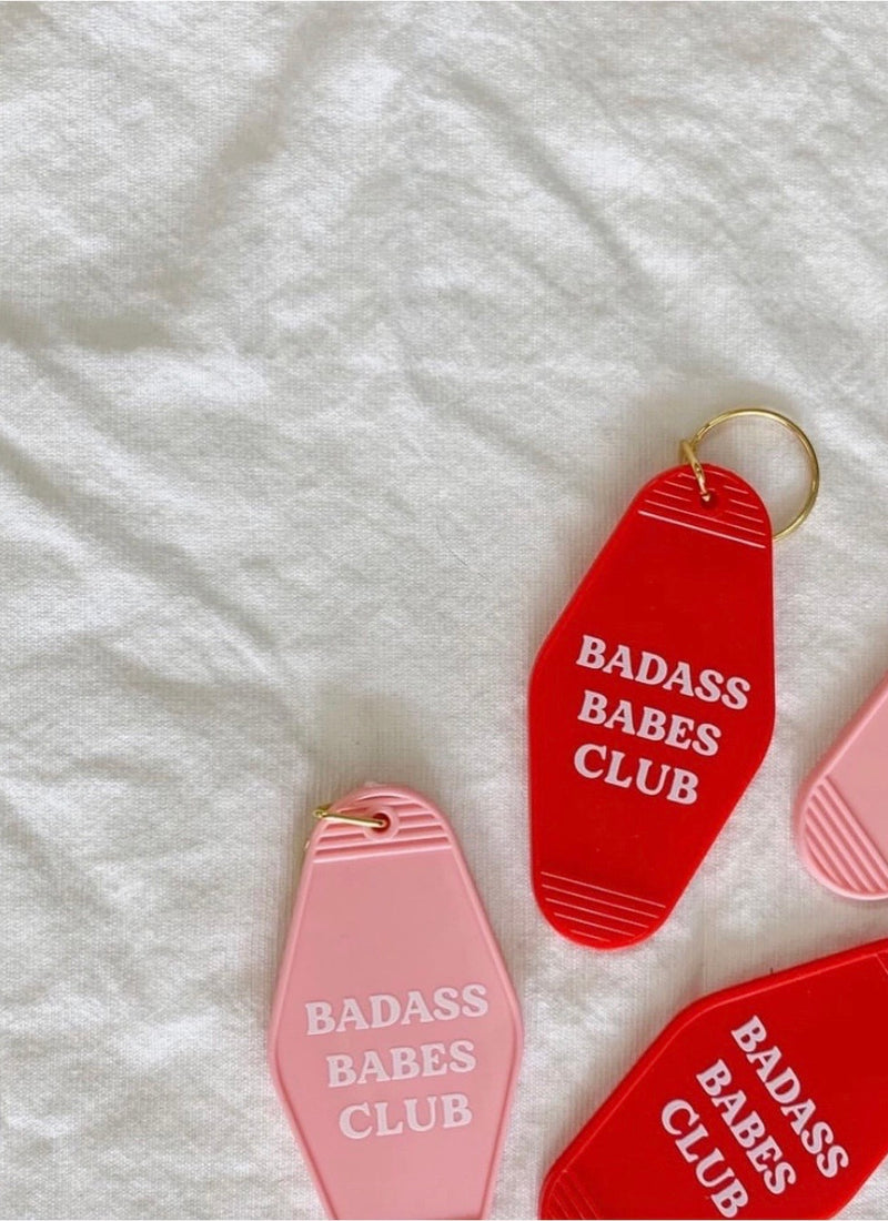 Badass Babe Club Keychain